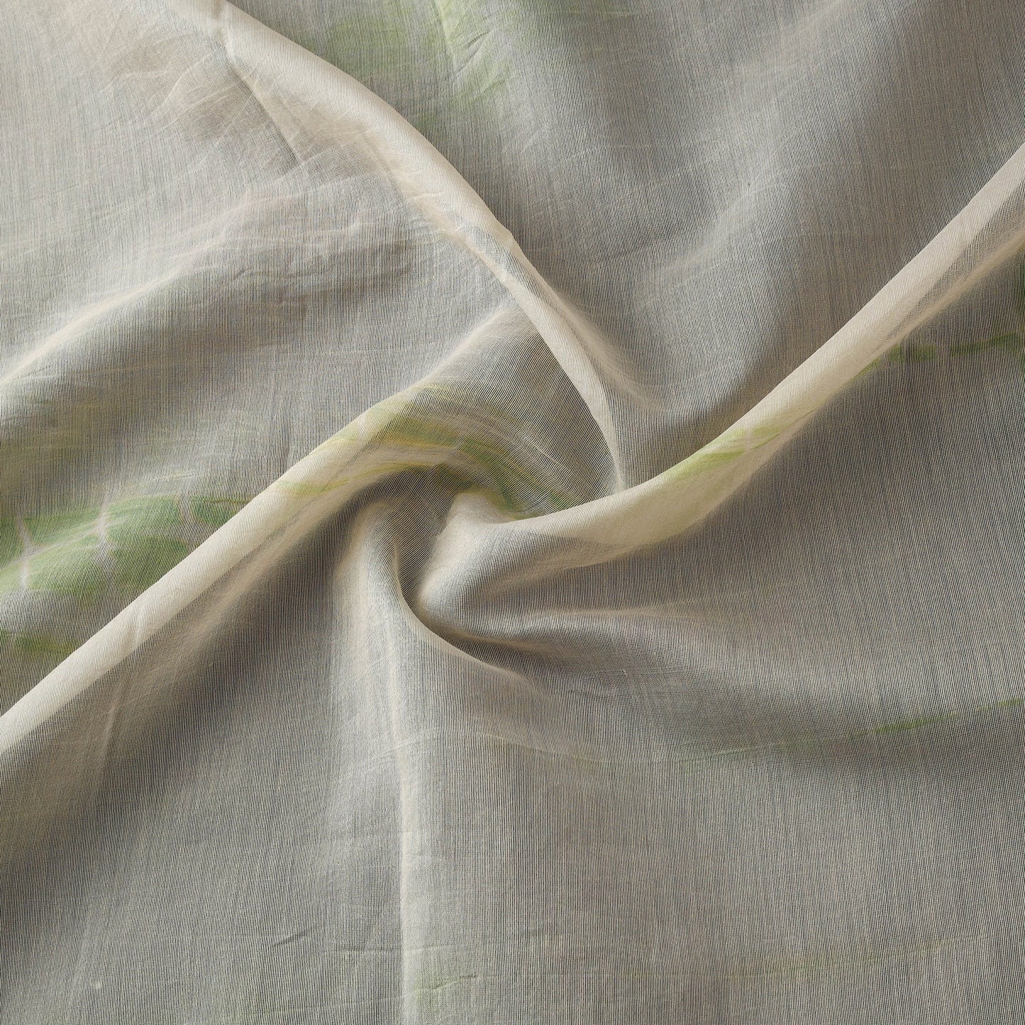 Shibori tie-dye kota doria cotton fabric 29 - handcrafted