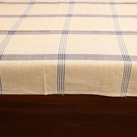 Beige - single handloom cotton bed sheet (90 x 60 in) 72