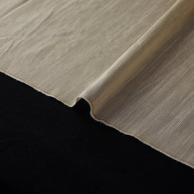 Beige - slub silk plain fabric 13 - handcrafted
