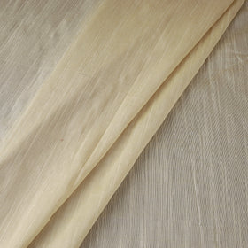 Beige - slub silk plain fabric 13 - handcrafted