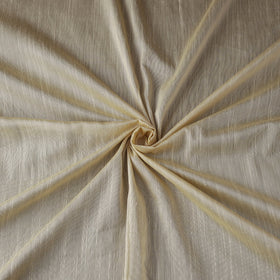 Beige - slub silk plain fabric 13 - handcrafted