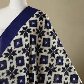 Beige - telia rumal handloom cotton pochampally double ikat