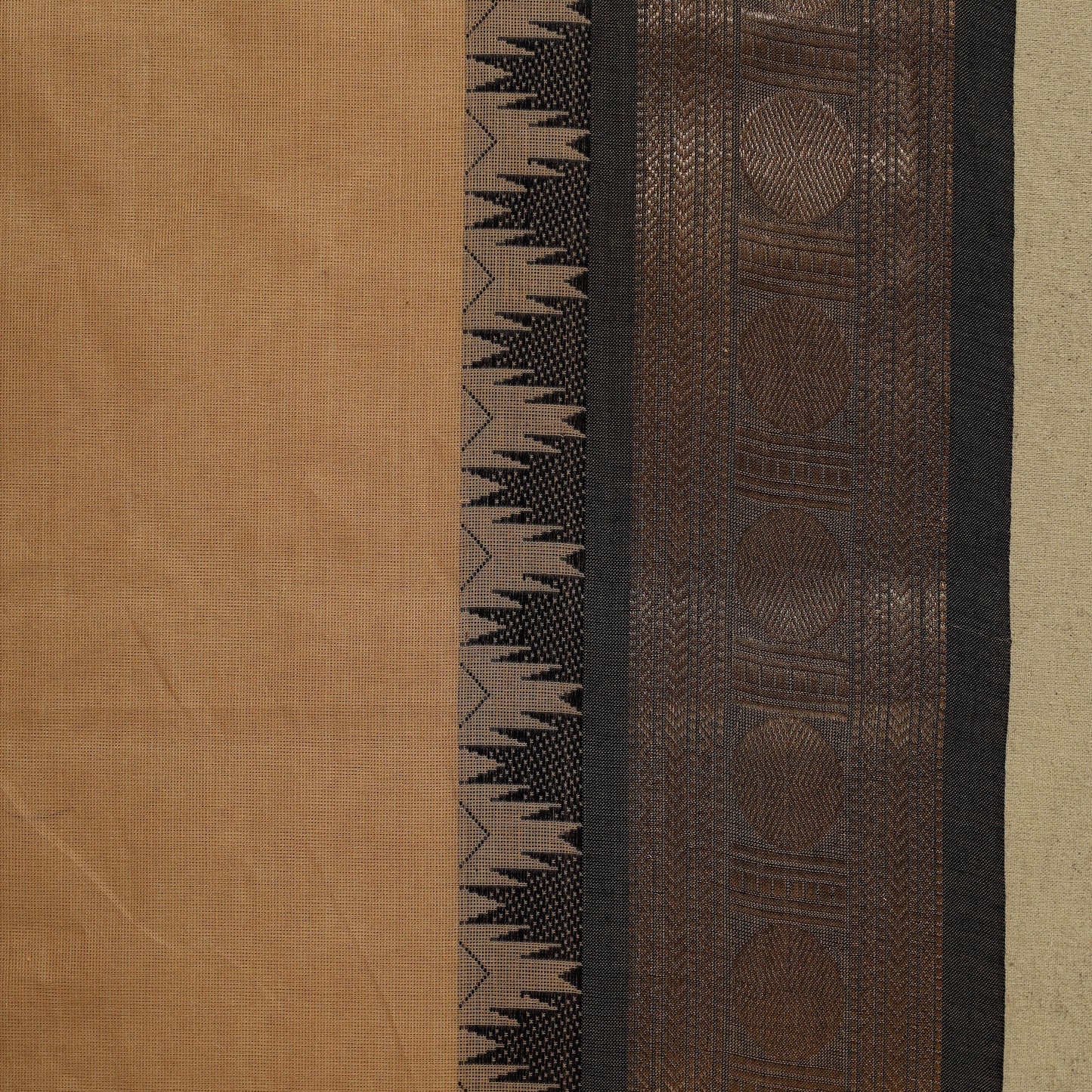 Thread buti cotton kanchipuram saree with border 22