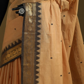 Thread buti cotton kanchipuram saree with border 22