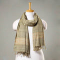  Traditional Handspun Handloom Eri Silk Natural Dyed Stole 
