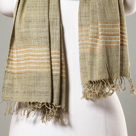  Traditional Handspun Handloom Eri Silk Natural Dyed Stole 