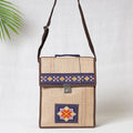  Tribal Hand Embroidered Jute Office Sling Bag Online at iTokri.com 