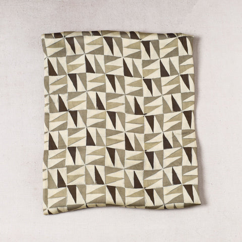  Vanaspati Block Printed Modal Silk Precut fabric 