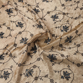 Velvet natural dyed hand fabric 08 - handcrafted