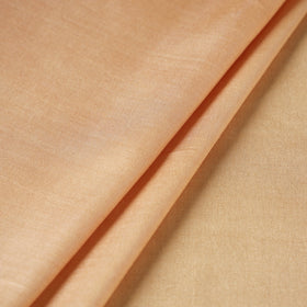 Beige - vidarbha handloom plain tussar silk fabric 09