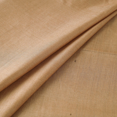 Vidarbha tussar x muga silk handloom plain fabric 03