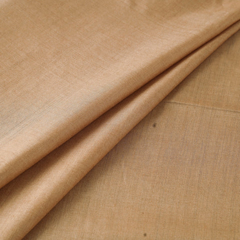 Vidarbha tussar x muga silk handloom plain fabric 03