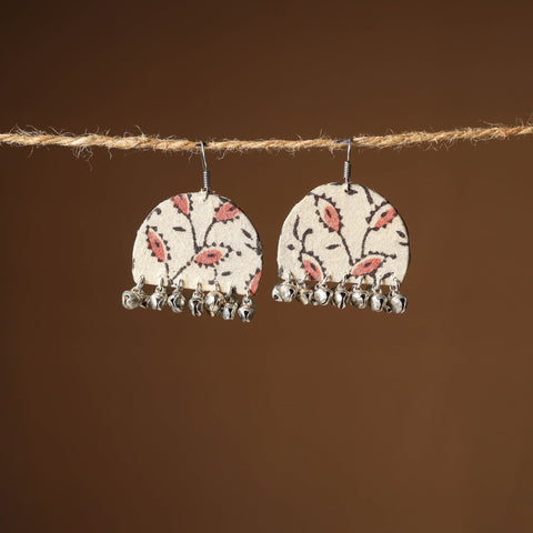Zahira Ghungroo Work Fabart Earrings