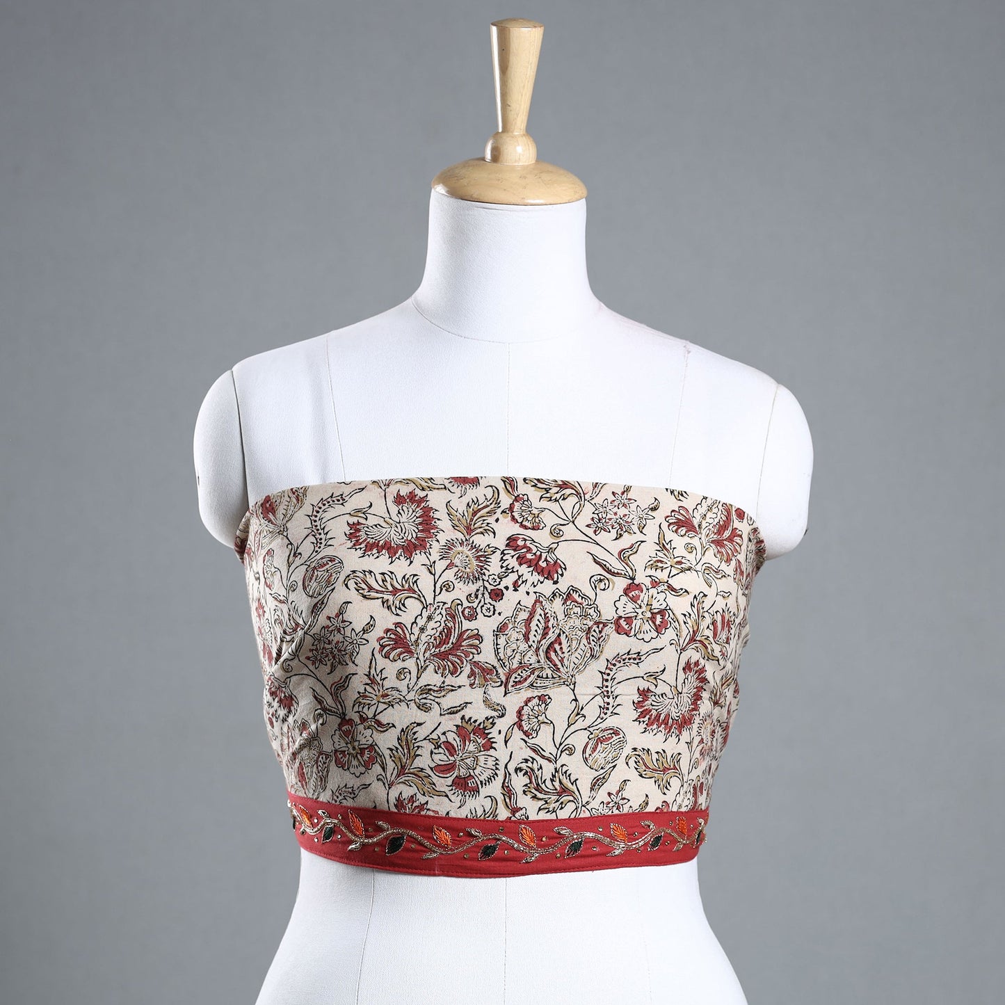 kalamkari blouse piece