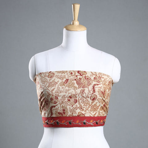 kalamkari blouse piece