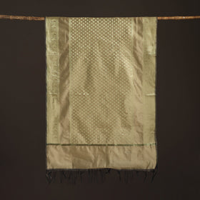 Zari work banarasi silk dupatta 25 - handcrafted