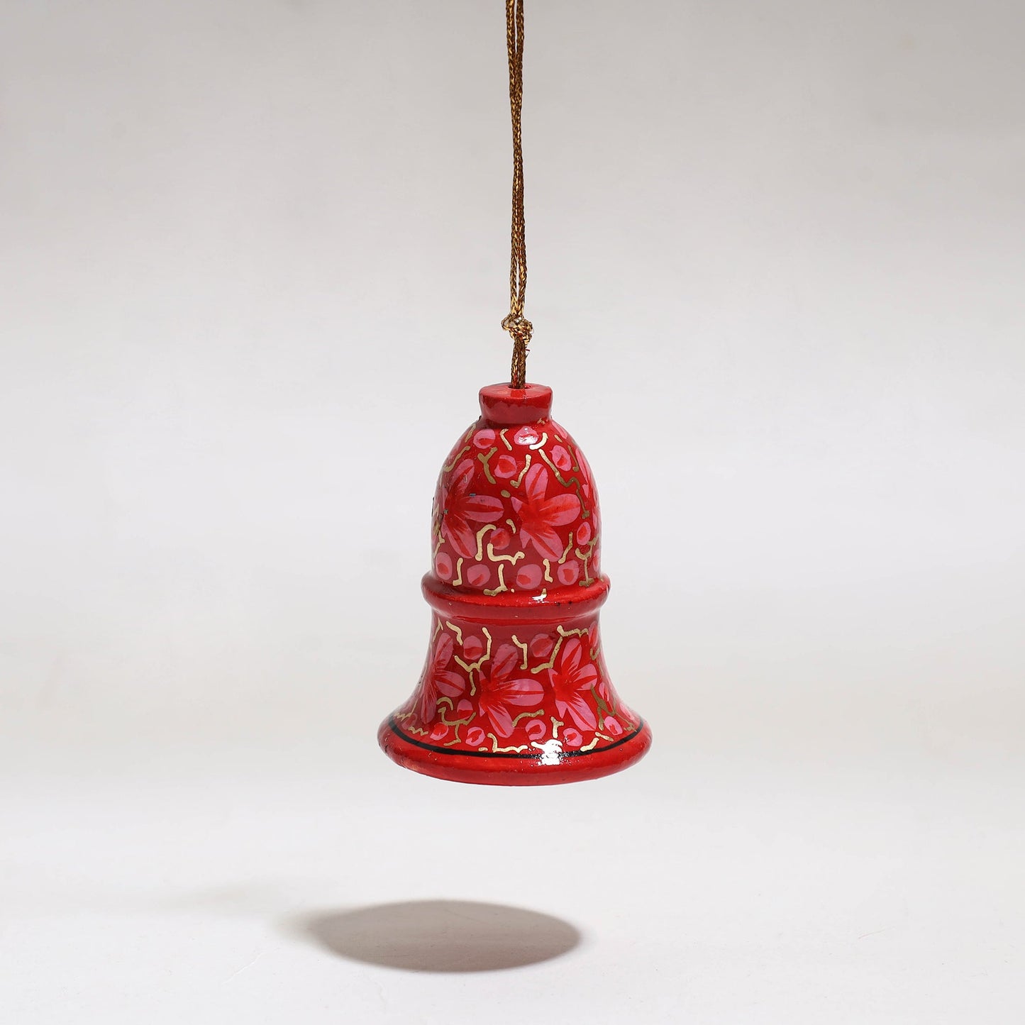 Bell - kashmir handpainted christmas decor ornament 04