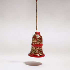 Bell - kashmir handpainted christmas decor ornament 10