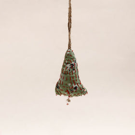  Upcycled Thread & Beadwork X-Mas Decor Hanging