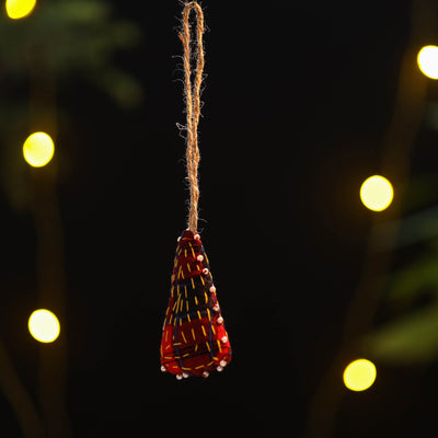  Buy Upcycled Thread & Beadwork X-Mas Decor Hanging 