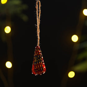  Buy Upcycled Thread & Beadwork X-Mas Decor Hanging 