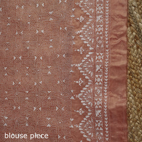 Bengal hand embroidery bangalore silk handloom kantha saree