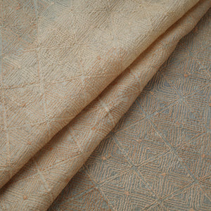 Bengal hand embroidery pure tussar silk handloom kantha