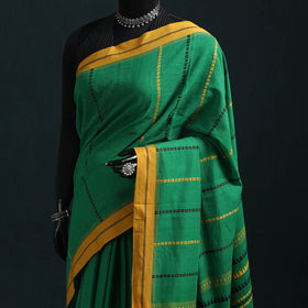 Bengal handwoven cotton begumpuri saree 01 - handcrafted