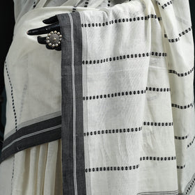 Bengal handwoven cotton begumpuri saree 02 - handcrafted