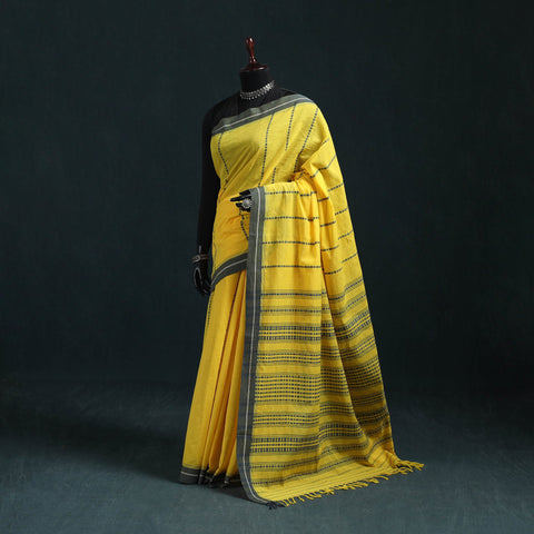 Bengal handwoven cotton begumpuri saree 03 - handcrafted