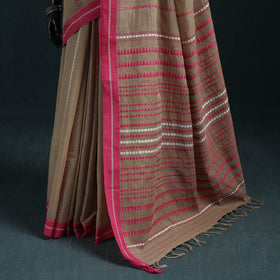 Bengal handwoven cotton begumpuri saree 07 - handcrafted