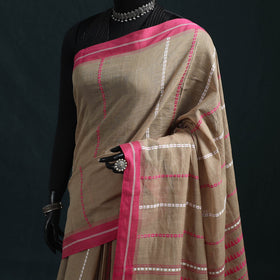 Bengal handwoven cotton begumpuri saree 07 - handcrafted