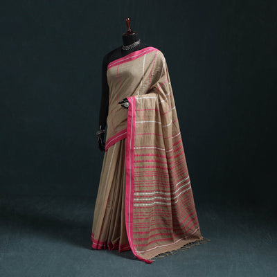 Bengal handwoven cotton begumpuri saree 07 - handcrafted