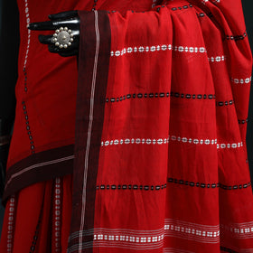 Bengal handwoven cotton begumpuri saree 08 - handcrafted
