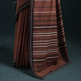 Bengal handwoven cotton begumpuri saree 10 - handcrafted