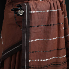 Bengal handwoven cotton begumpuri saree 10 - handcrafted