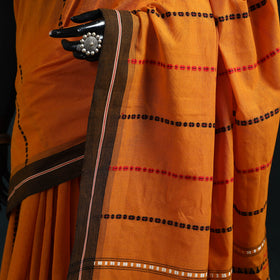 Bengal handwoven cotton begumpuri saree 12 - handcrafted