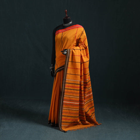 Bengal handwoven cotton begumpuri saree 12 - handcrafted