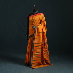 Bengal handwoven cotton begumpuri saree 12 - handcrafted