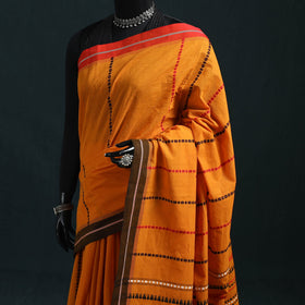 Bengal handwoven cotton begumpuri saree 12 - handcrafted