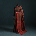Bengal handwoven cotton begumpuri saree 15 - handcrafted