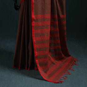 Bengal handwoven cotton begumpuri saree 15 - handcrafted