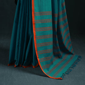 Bengal handwoven cotton begumpuri saree 19 - handcrafted