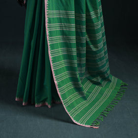 Bengal handwoven cotton begumpuri saree 21 - handcrafted