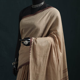 Bengal handwoven cotton begumpuri saree 22 - handcrafted