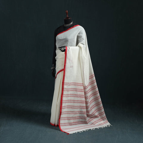 Bengal handwoven cotton begumpuri saree 23 - handcrafted