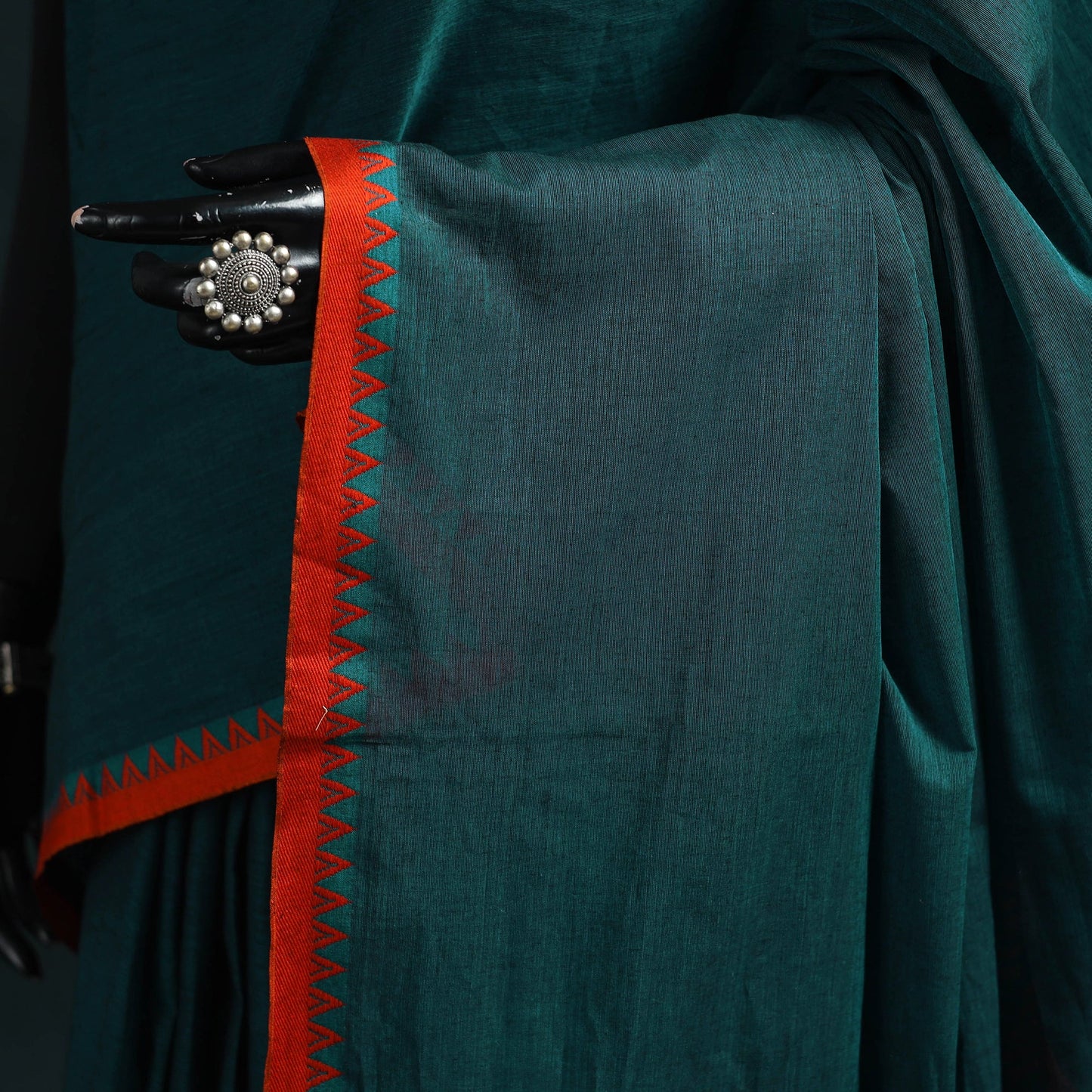 Bengal handwoven cotton begumpuri saree 25 - handcrafted