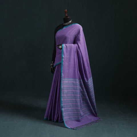 Bengal handwoven cotton begumpuri saree 26 - handcrafted