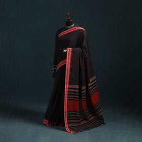 Bengal handwoven cotton begumpuri saree 27 - handcrafted