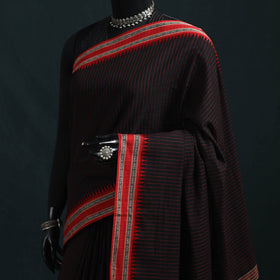 Bengal handwoven cotton begumpuri saree 27 - handcrafted